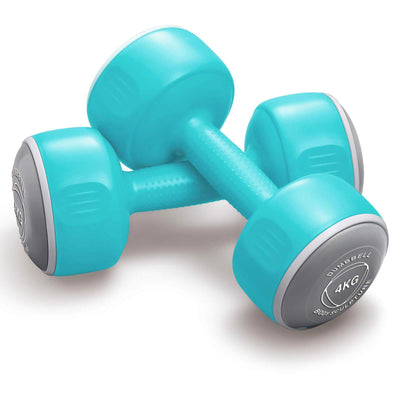 Body Sculpture Vinyl Dumbbell Set - 2 x 4kg