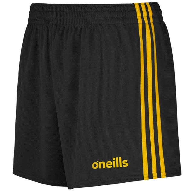 O'Neills Mourne 3Stripe Short Black/Amb