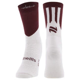O'Neills Midi Maroon/White
