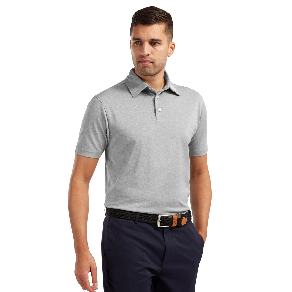 FootJoy Stretch Pique Solid Golf Polo
