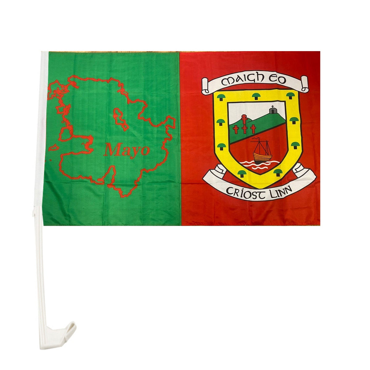 Mayo GAA Car Flag