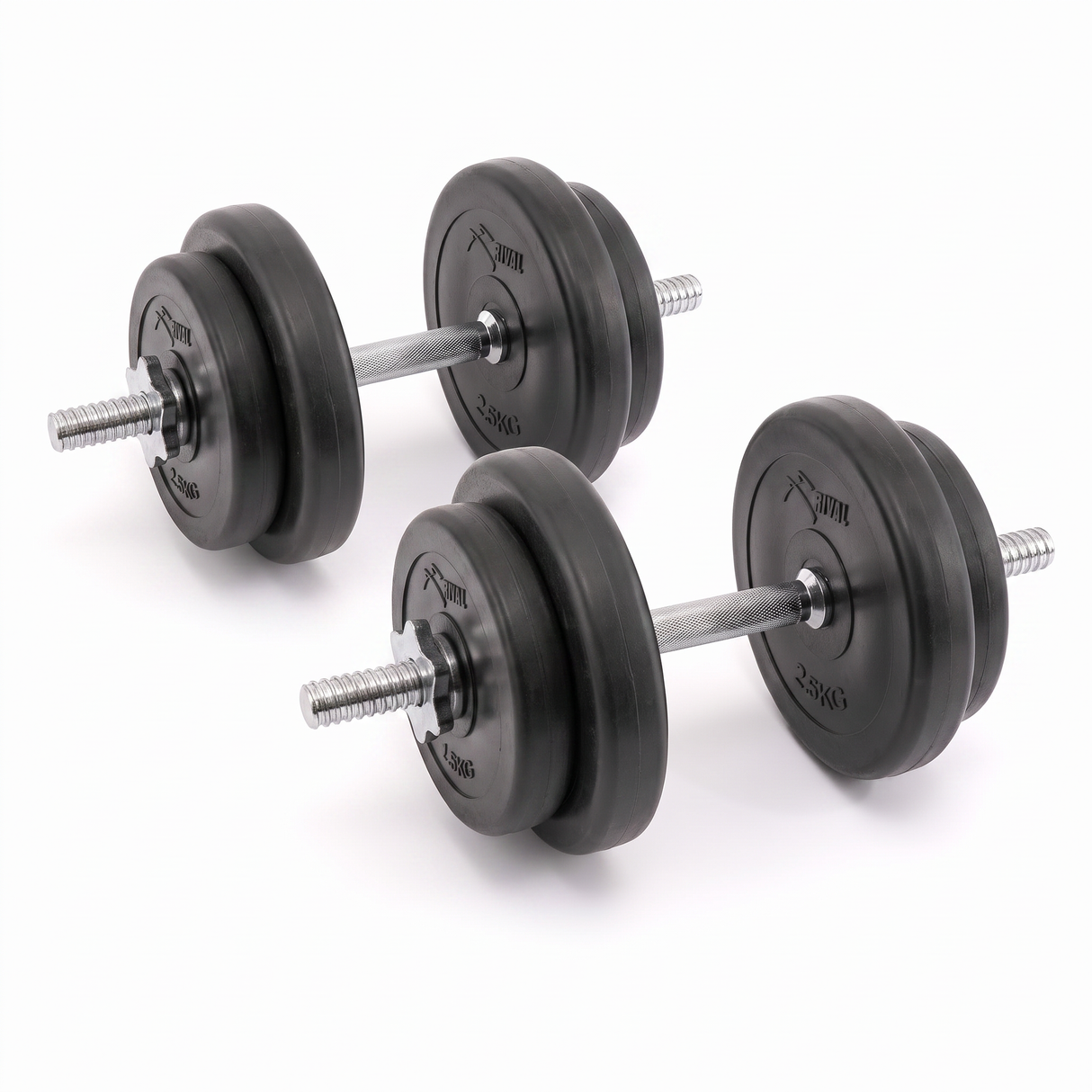 Rival Vinyl Adjustable Dumbbell Set - 20kg
