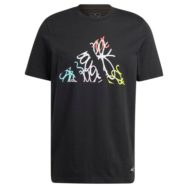 adidas All Blacks Short-Sleeve Mens Graphic T-Shirt
