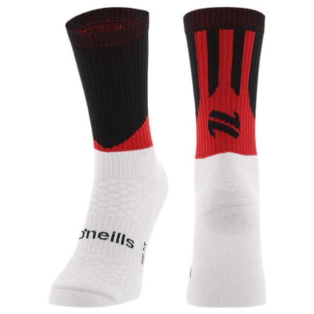 O'Neills Midi Socks Black/Red