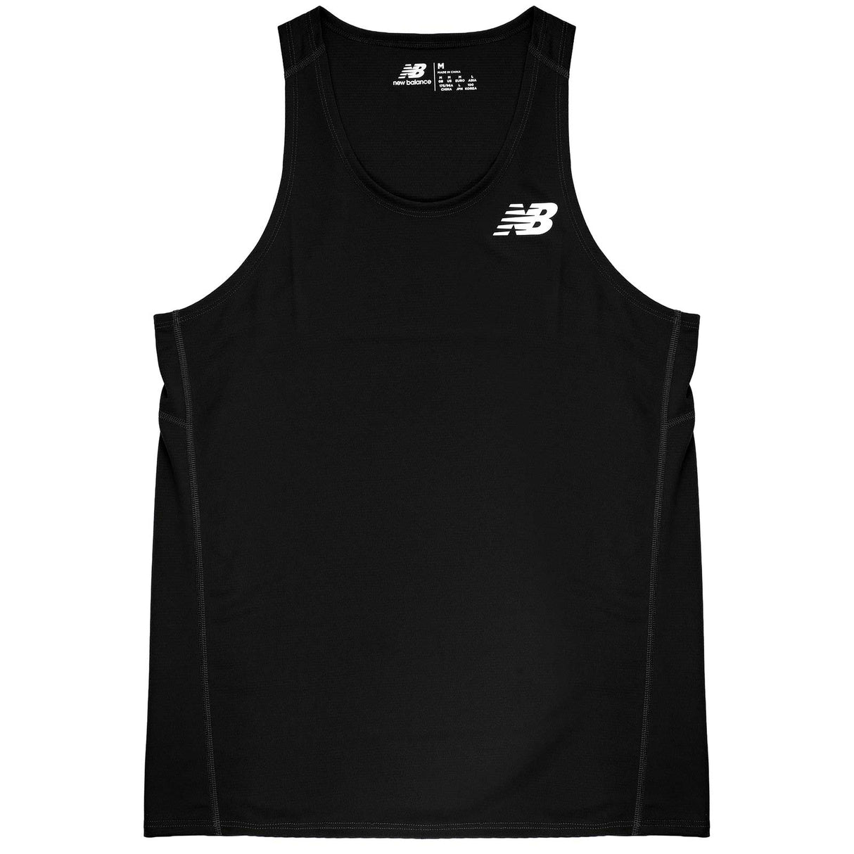 NB Track & Field Singlet Adult BLACK