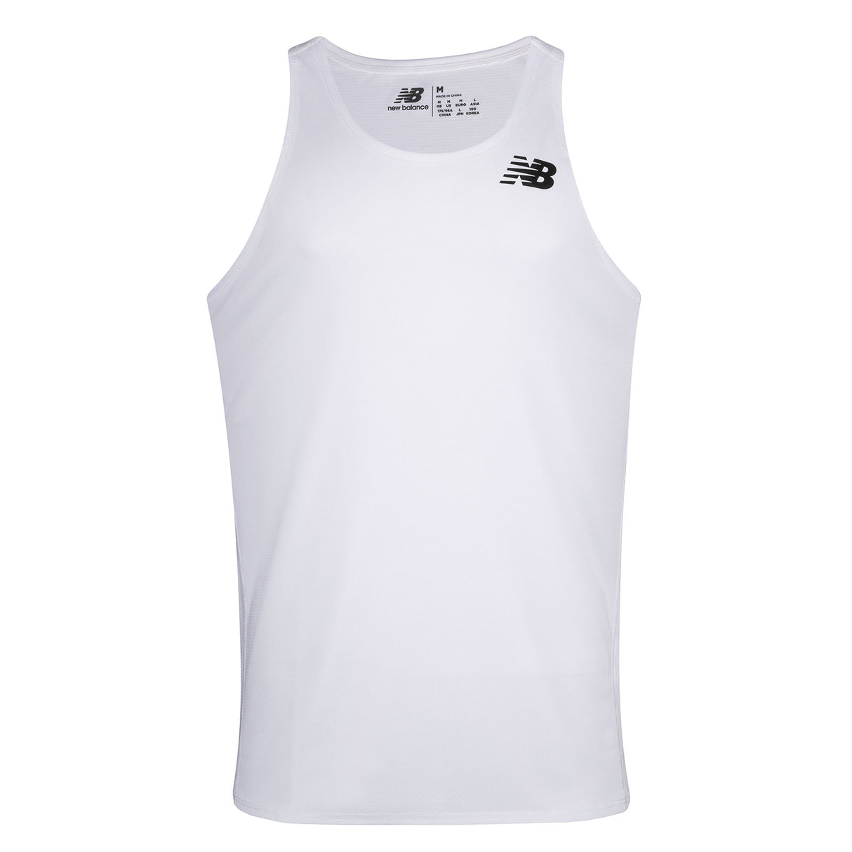 NB Track & Field Singlet Adult WHITE