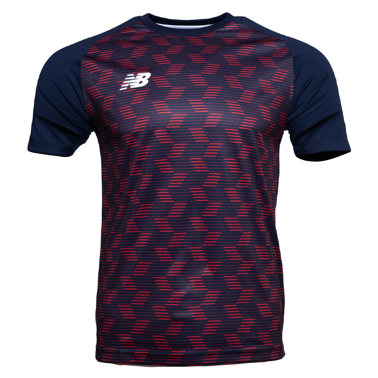 New Balance Short Sleeve Mens Pre-Match Training Jersey