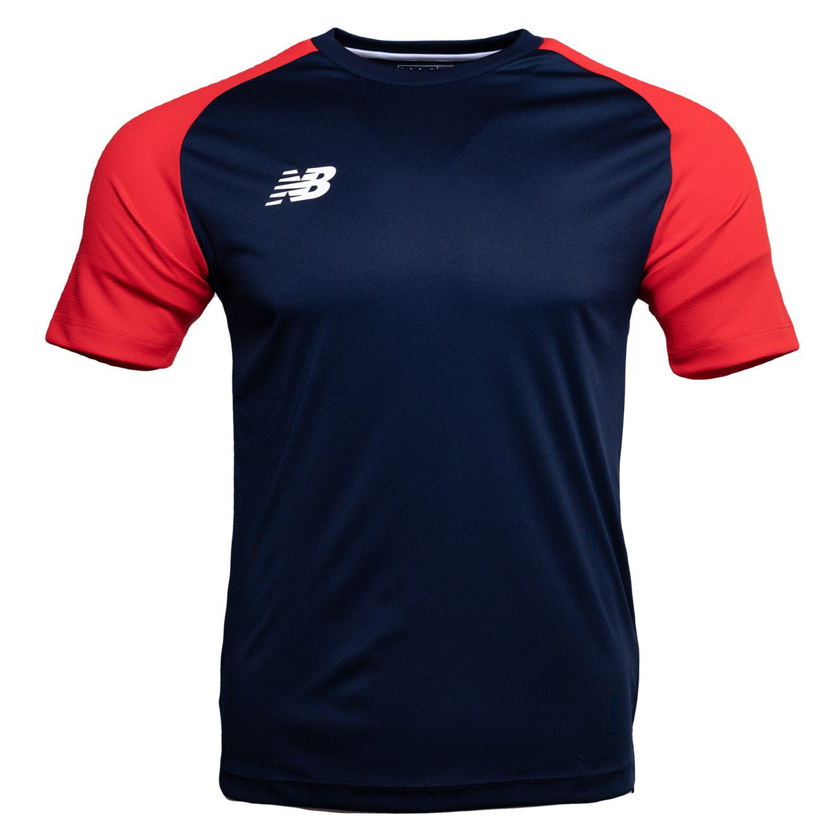 New Balance Mens Short Sleeve Crew Training Jersey