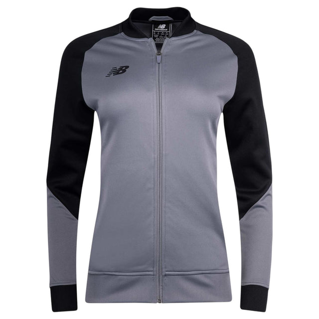 New Balance Trn Knitted Wmn Jacket Grey