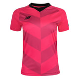 New Balance Chevron Wmn SS Jersey Pink