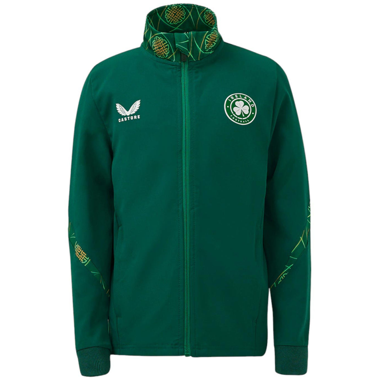 Castore FAI Ireland Football 2024/25 Kids Anthem Jacket