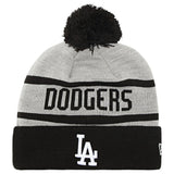 New Era Los Angeles Dodgers MLB Jake Cuff Knit Bobble Hat
