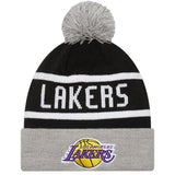 New Era Los Angeles Lakers NBA Jake Cuff Knit Bobble Hat