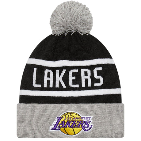 New Era Los Angeles Lakers NBA Jake Cuff Knit Bobble Hat