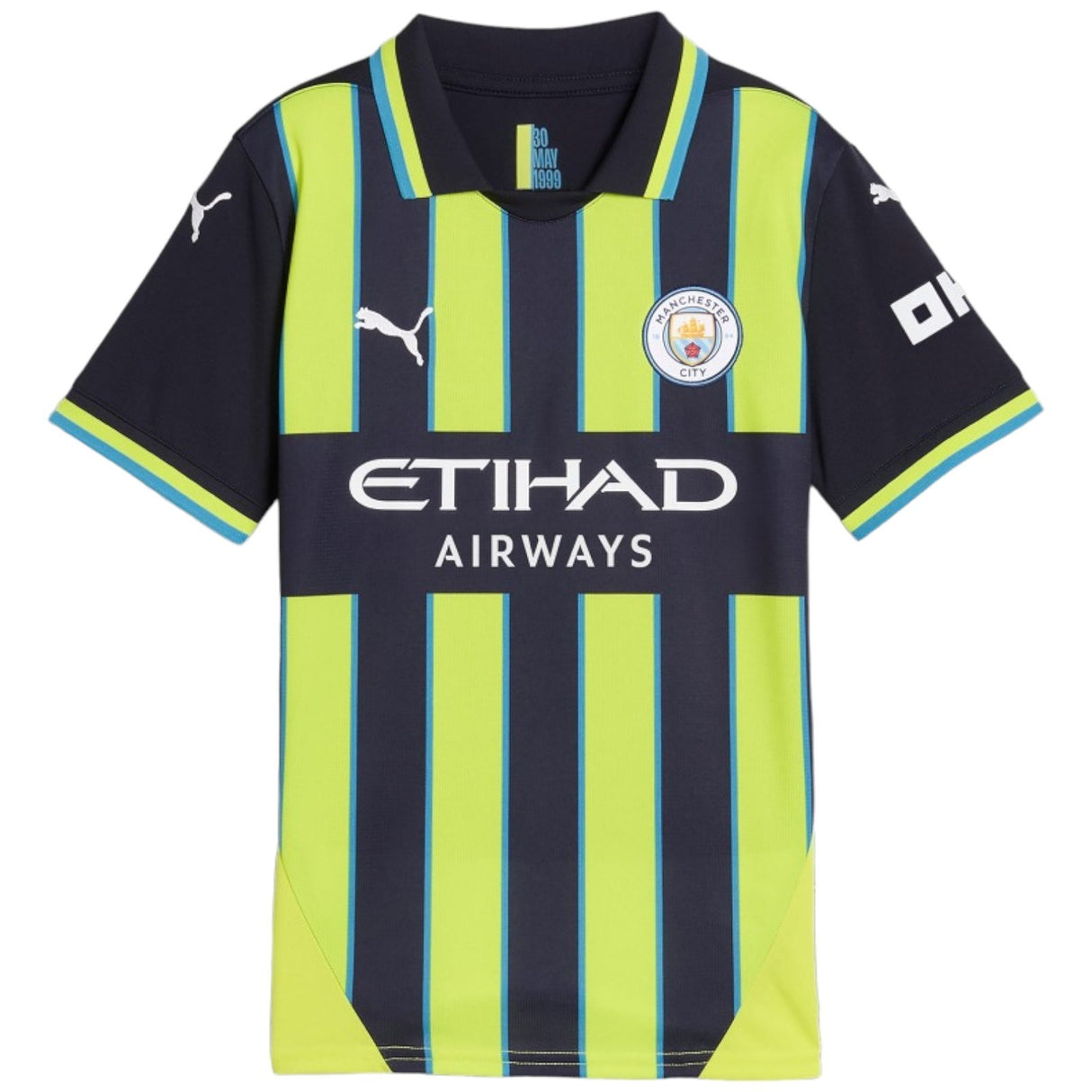 Puma Man City 2024/25 Short Sleeved Kids Away Jersey