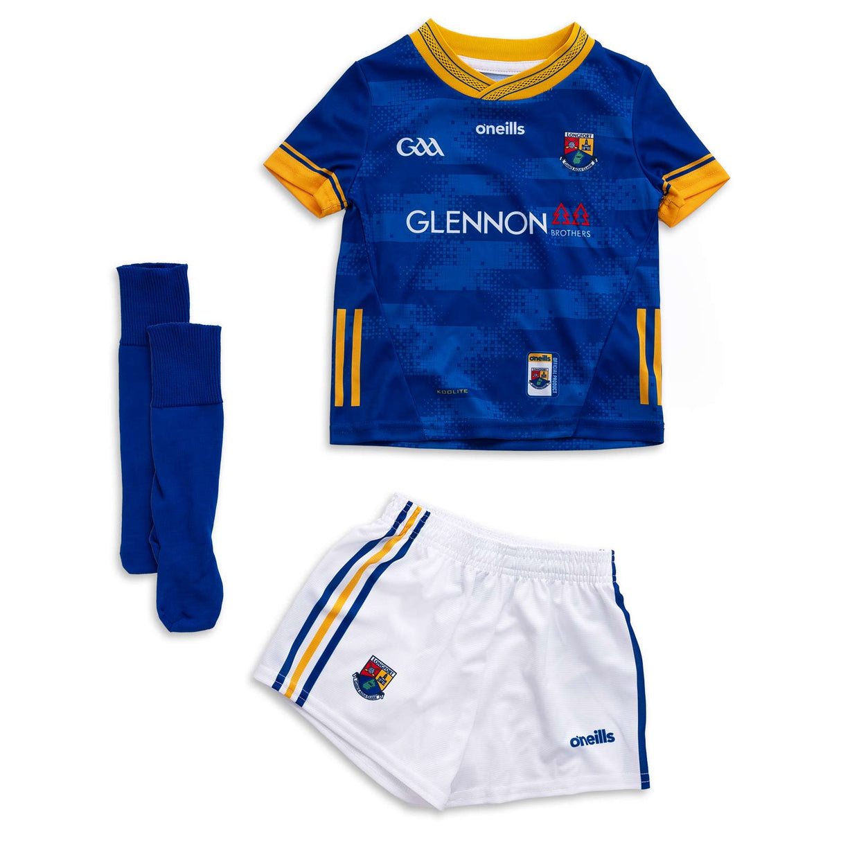 O'Neills Longford 2024 Home Kids Kit