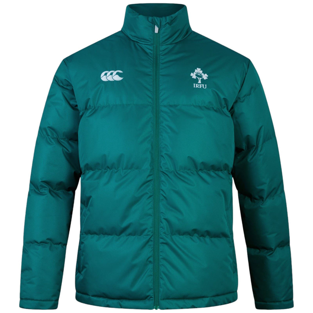 Canterbury IRFU Rugby Ireland 2025/26 Mens Full-Zip Puffer Jacket