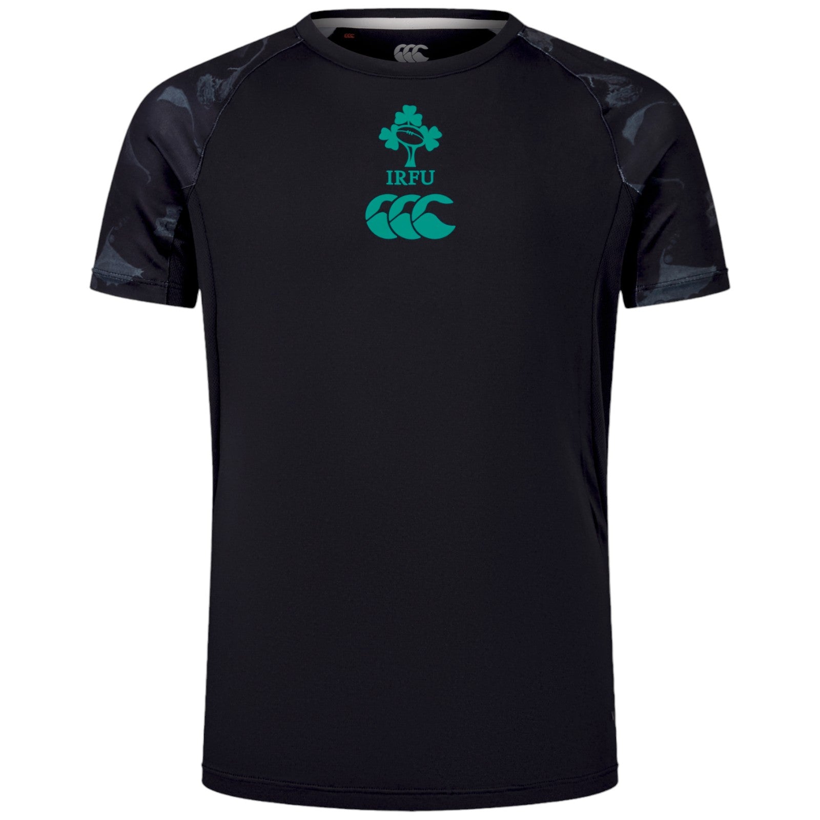 Remeras De Rugby Ireland Rugby Shield Logo Tee Classic Cotton