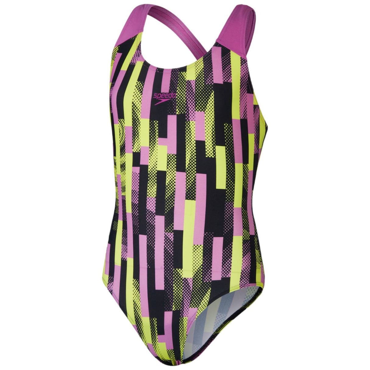 SPEEDO Digital All Over Splashback Girls Swimsuit