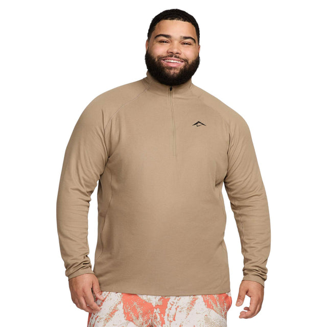 Nike Trail Mens Dri-FIT Half Zip Mid Layer Top
