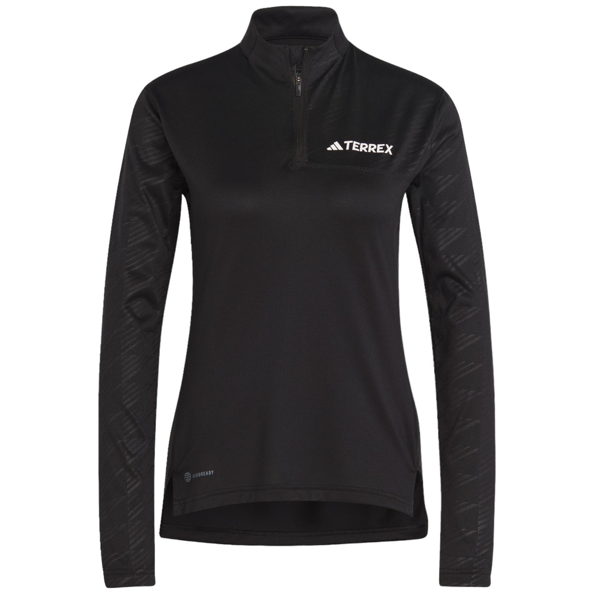 adidas Terrex Womens Long Sleeved Quarter Zip Top