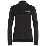 adidas Terrex Womens Long Sleeved Quarter Zip Top