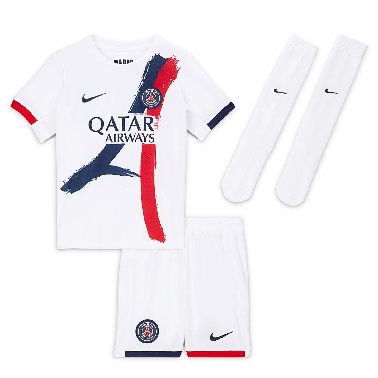 Nike Paris Saint-Germain 2024 Kids Away Kit1