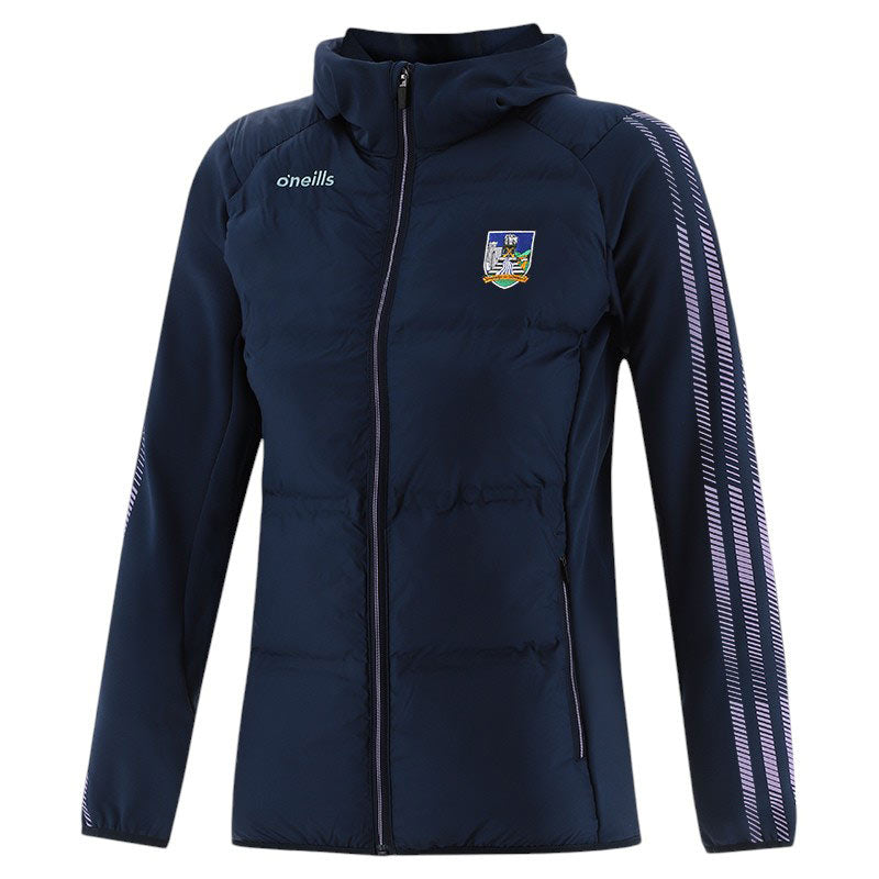O'Neills Limerick GAA Dynamo Girls Hooded Padded Jacket