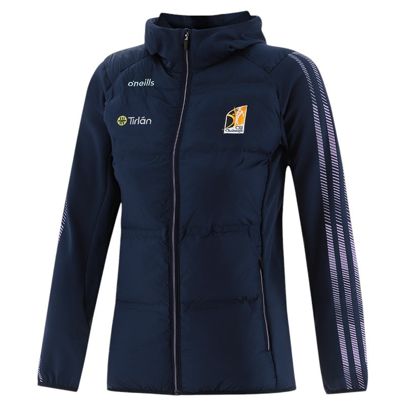 O'Neills Kilkenny GAA Dynamo Girls Hooded Padded Jacket