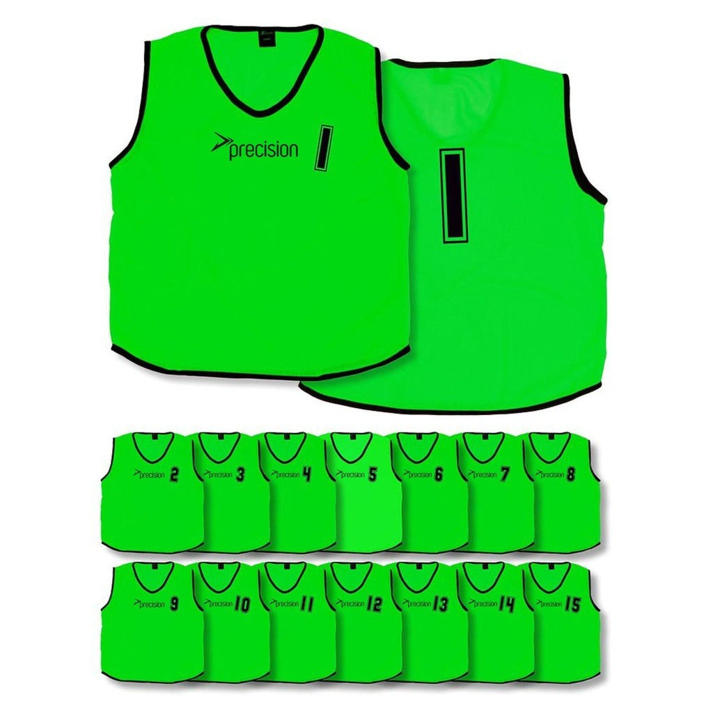 Precision Mesh Train Bibs Youth 1-15 Grn