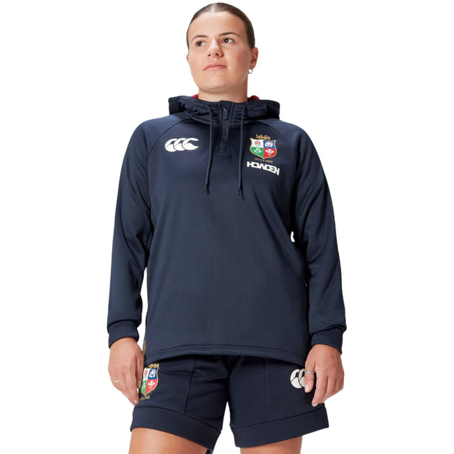 Canterbury British & Irish Lions Rugby 2024/25 Womens Half-Zip Hoodie