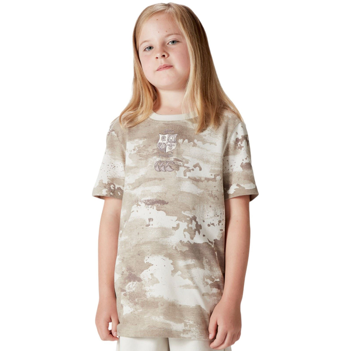 Canterbury British & Irish Lions Rugby 2024/25 Kids Camo T-Shirt