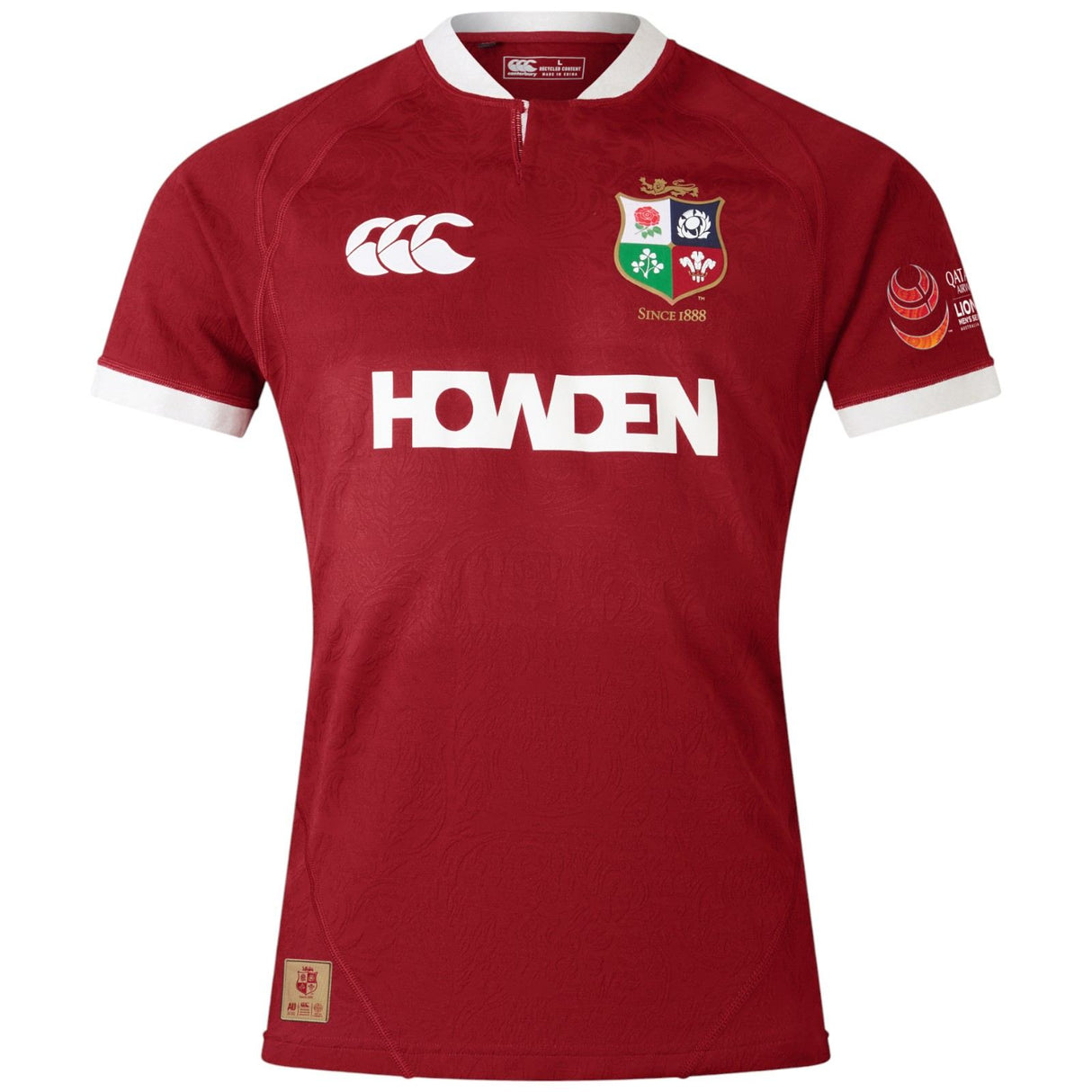 Canterbury British & Irish Lions Rugby Mens Players Jersey