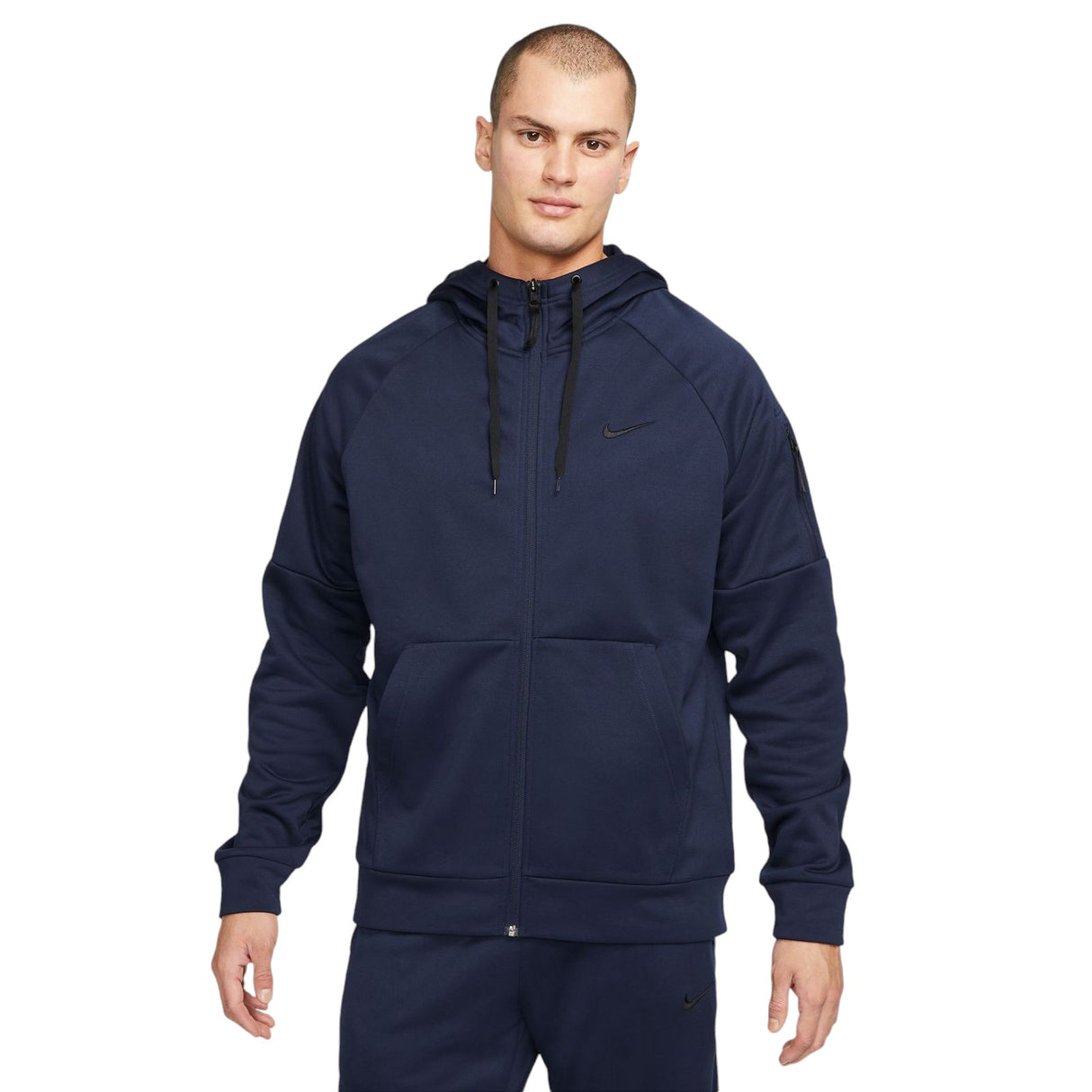 Nike Therma-FIT Mens Full-Zip Fitness Hoodie