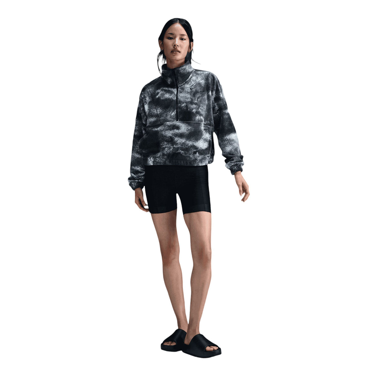Nike One Womens Therma-FIT Oversized Printed Top