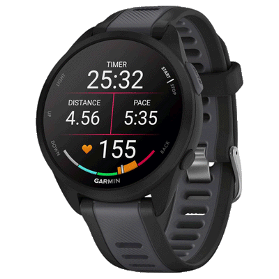 Garmin Forerunner® 165 Smartwatch - Black