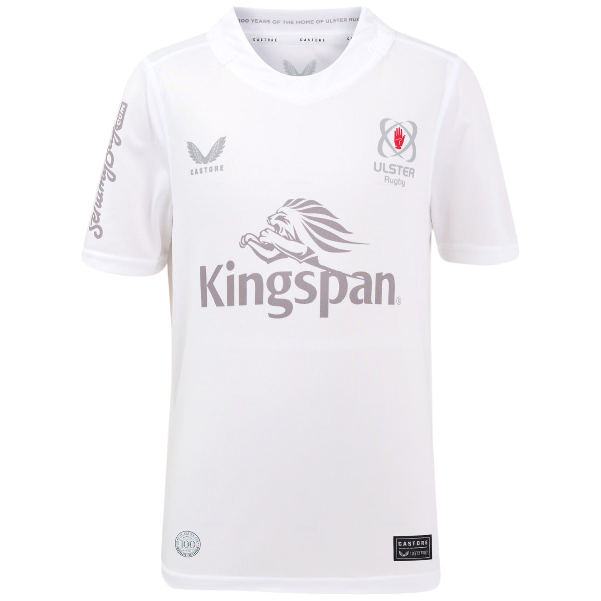 Castore Ulster Rugby 2024/25 Kids Short Sleeved Home Replica Jersey ...