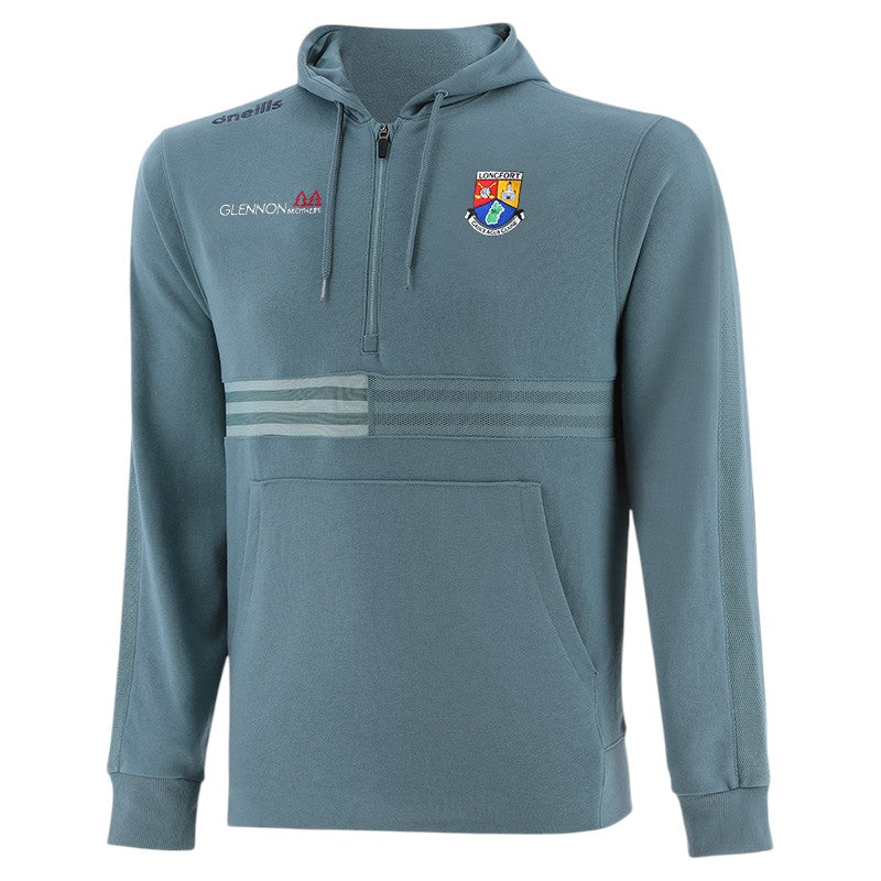 O'Neills Longford GAA Nepal Kids Half Zip Hoodie