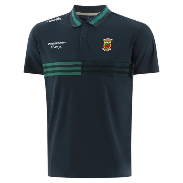 O'Neills Mayo GAA Nepal Polo Shirt - Front View