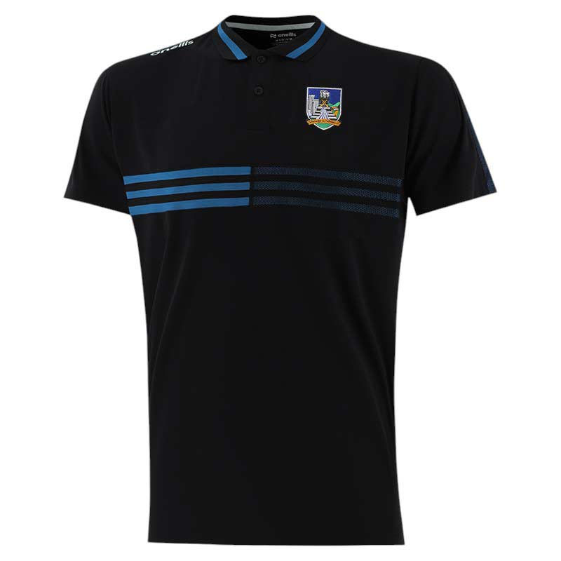 O'Neills Limerick GAA Nepal Polo Shirt - Front view