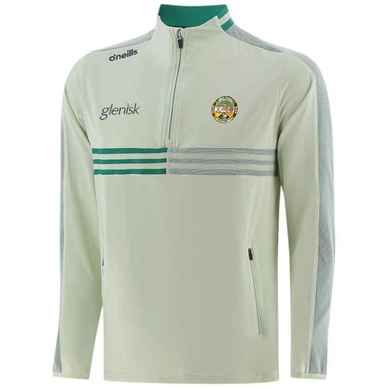 O'Neills Offaly GAA Nepal Half Zip Top