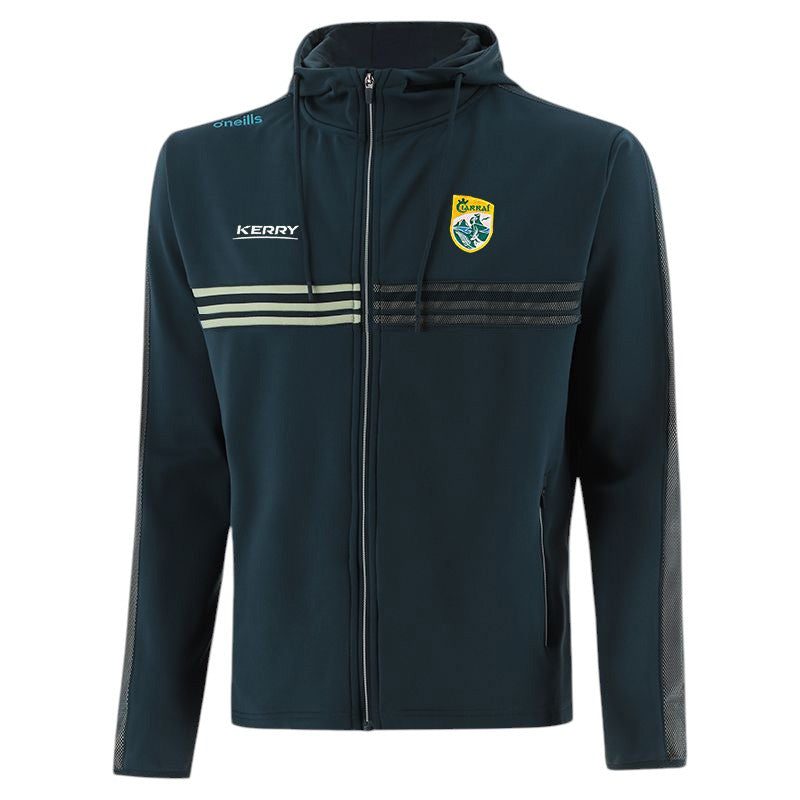 O'Neills Kerry GAA Nepal Tech Fleece Full Zip Hoodie - Front