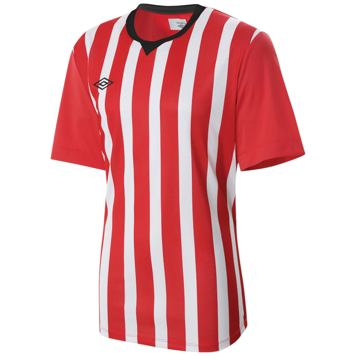 Umbro Striped Knit Kids Short Sleeved Jersey