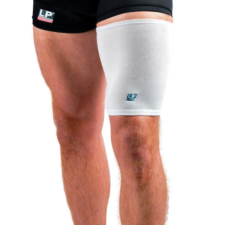 LP Elasticated Thigh Support White