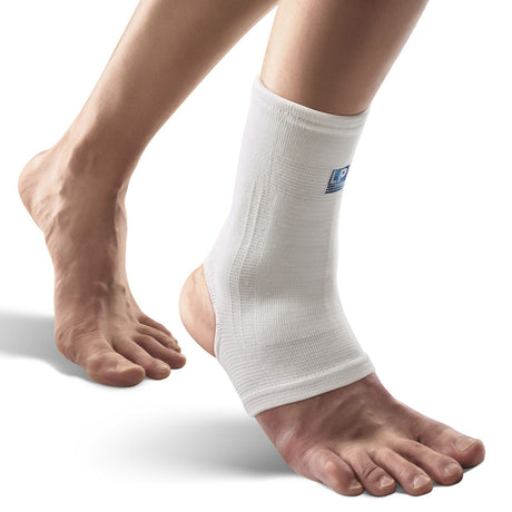 LP Elasticated Ankle Support White