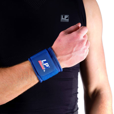 LP Neoprene Wrist Support Blue