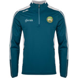 O'Neills Offaly GAA Ballinrobe Kids Half Zip Top