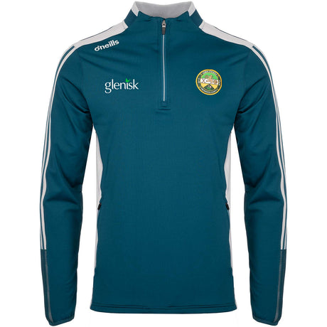 O'Neills Offaly GAA Ballinrobe Kids Half Zip Top