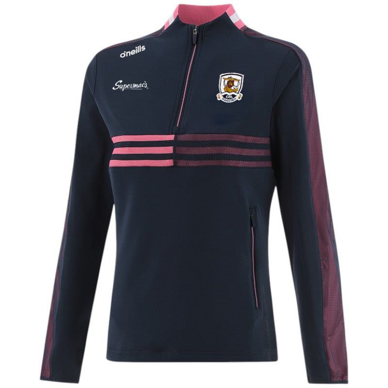 O'Neills Galway GAA Nepal Girls Half Zip Top