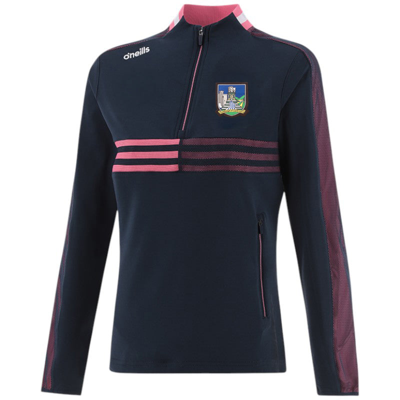 O'Neills Limerick GAA Nepal Girls Half Zip Top